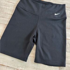 Nike Black Bike Shorts High-Rise Performance
